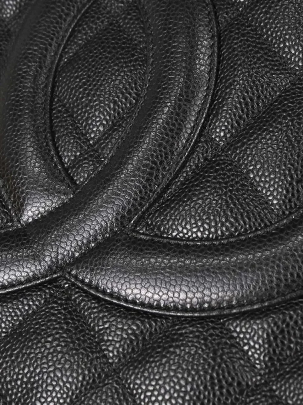 Chanel Black Calfskin Medallion Tote Handbag 197999